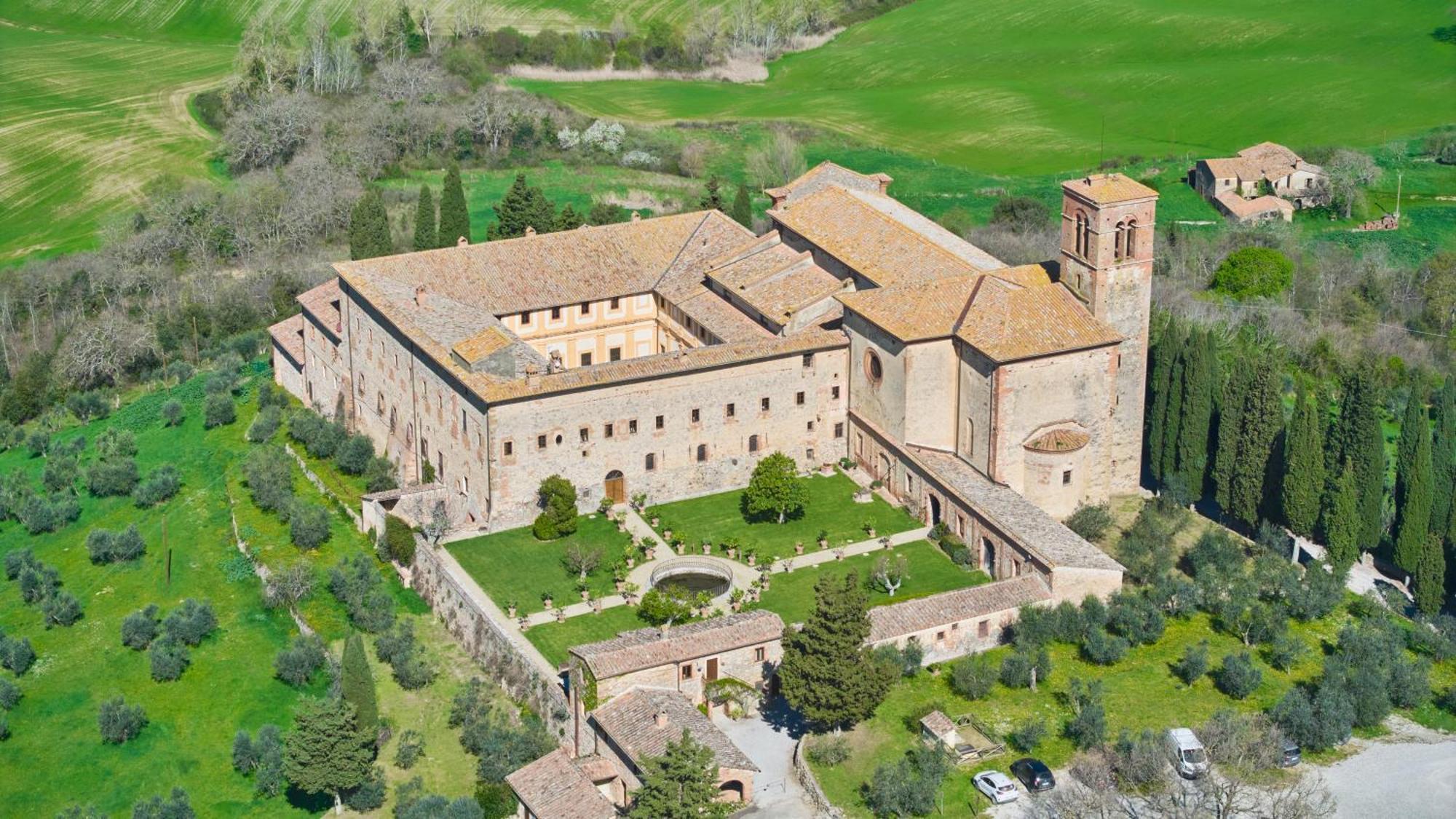 Willa Monastero Sant'Anna In Camprena Pienza Zewnętrze zdjęcie