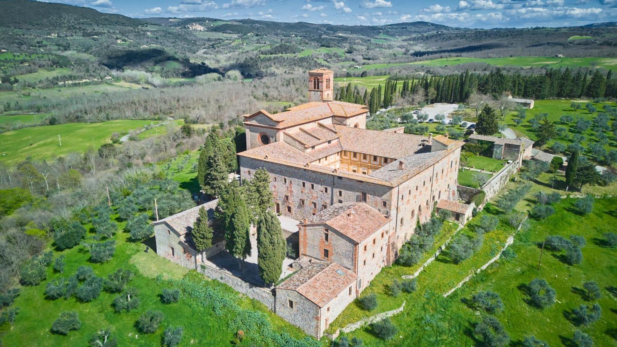 Willa Monastero Sant'Anna In Camprena Pienza Zewnętrze zdjęcie