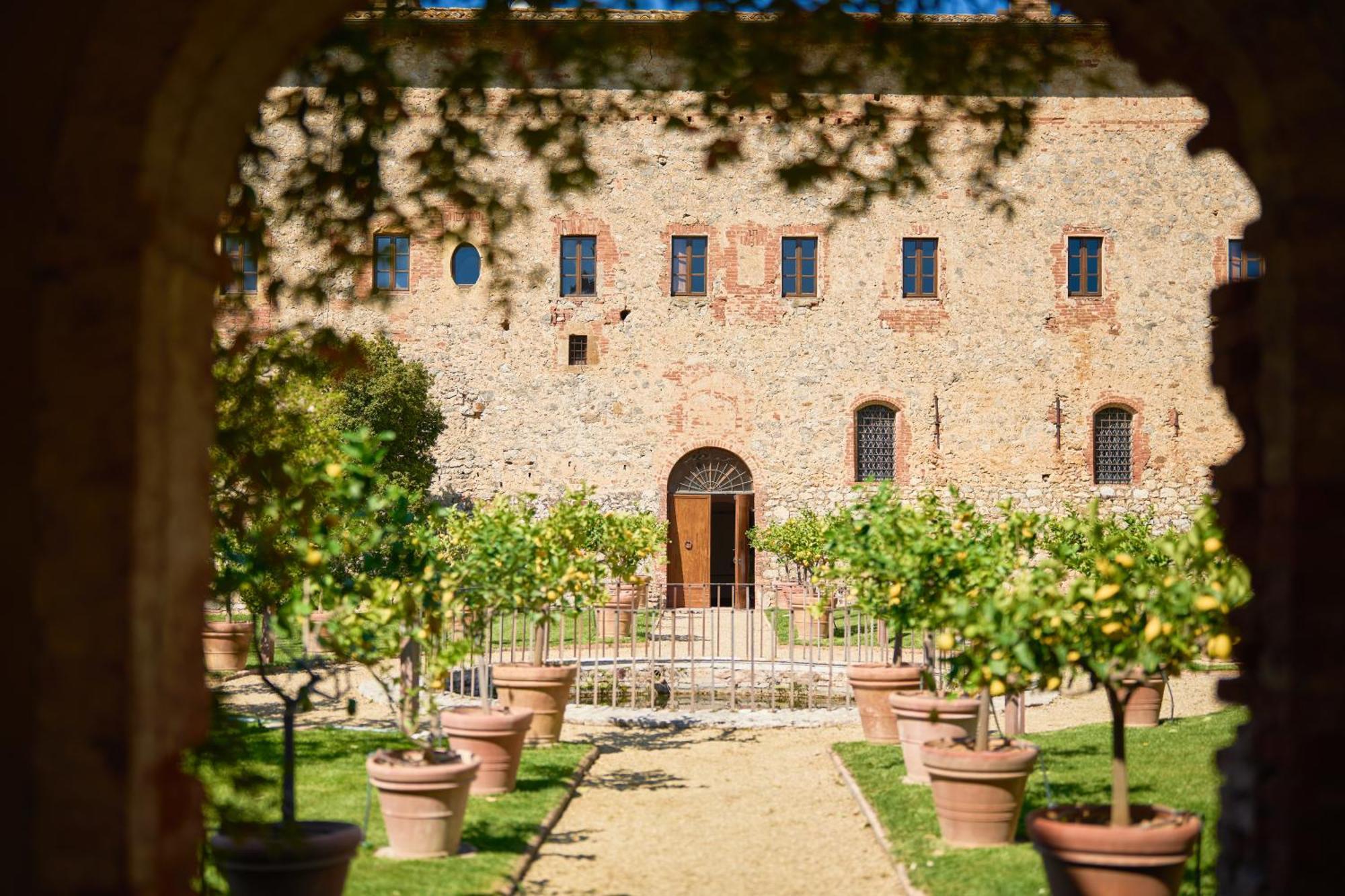 Willa Monastero Sant'Anna In Camprena Pienza Zewnętrze zdjęcie