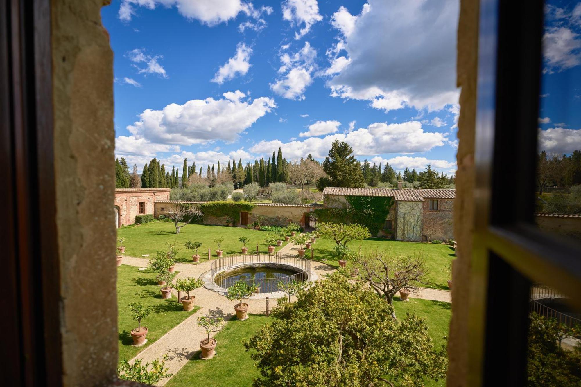 Willa Monastero Sant'Anna In Camprena Pienza Zewnętrze zdjęcie