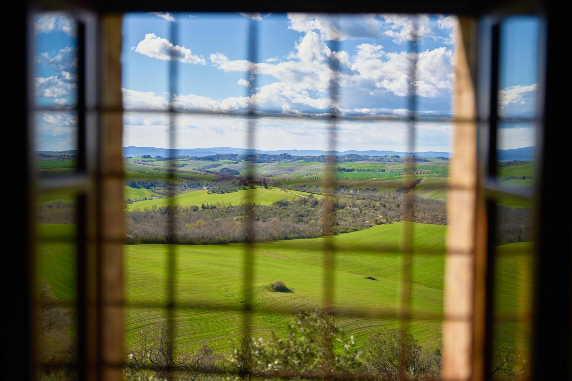 Willa Monastero Sant'Anna In Camprena Pienza Zewnętrze zdjęcie